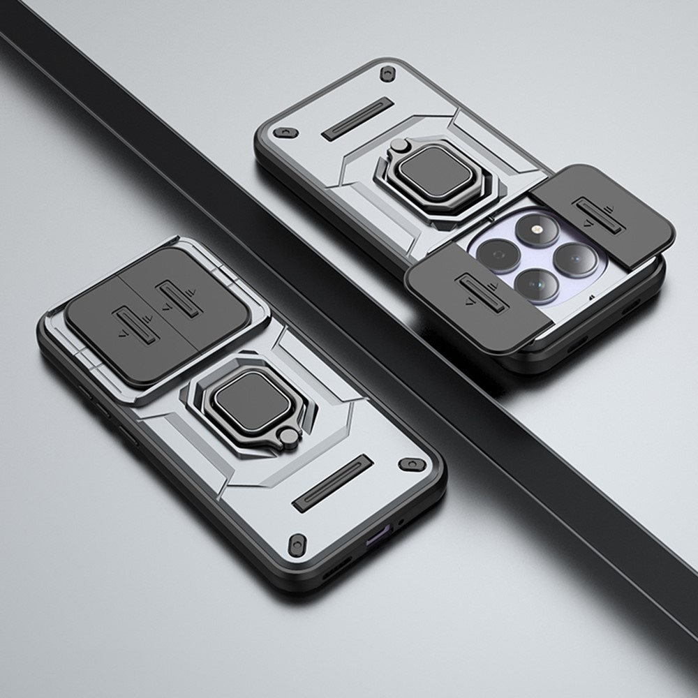 Lens odolný kryt na Xiaomi Redmi Note 15 Pro 5G - šedý