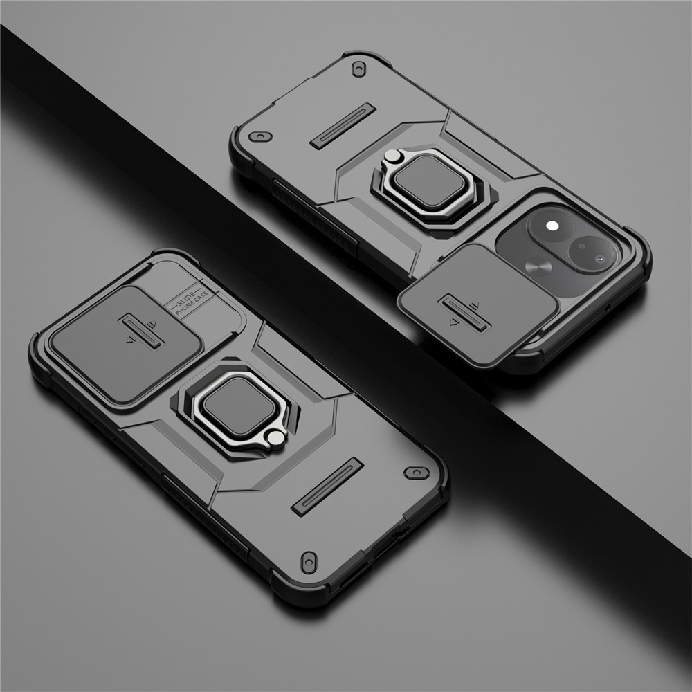 Lens odolný kryt na Xiaomi Redmi Note 17 4G/5G - čierny