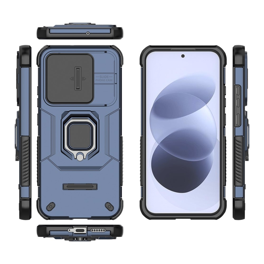 Lens odolný kryt na Xiaomi Redmi Note 17 4G/5G - modrý