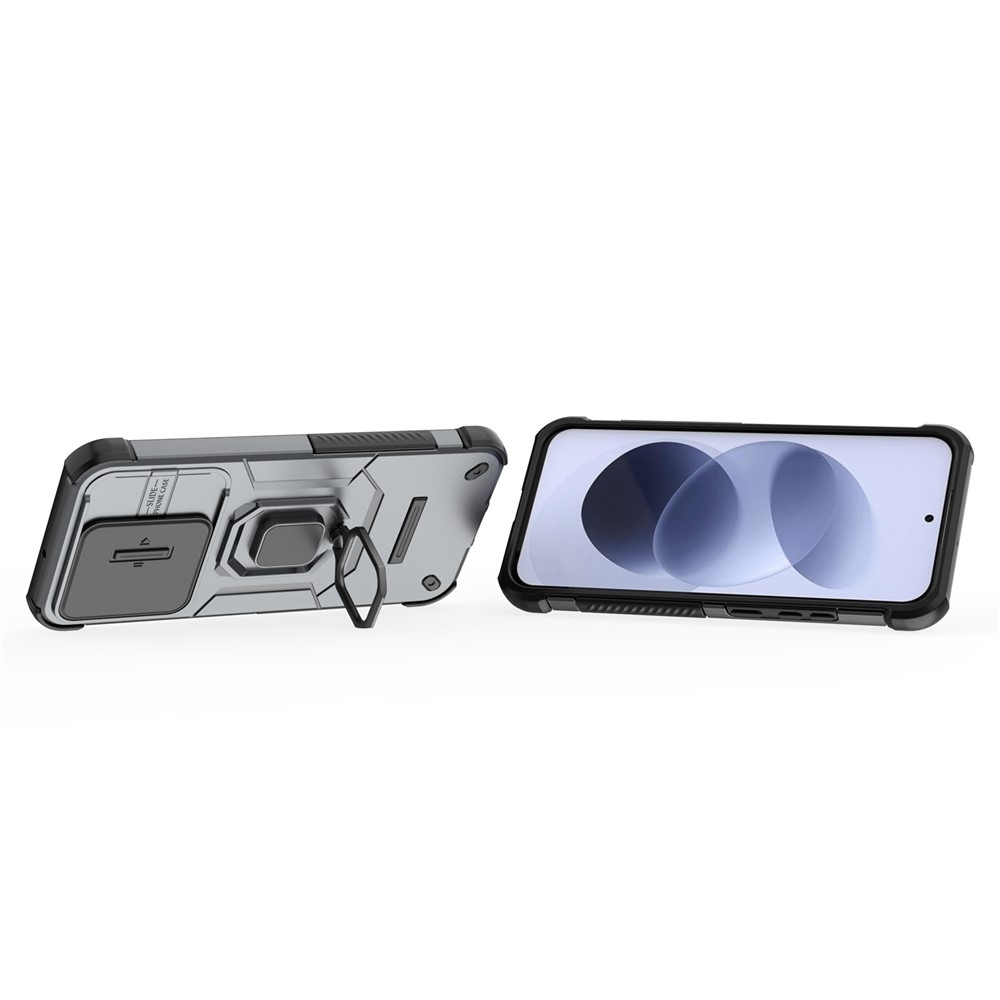 Lens odolný kryt na Xiaomi Redmi Note 17 4G/5G - sivý