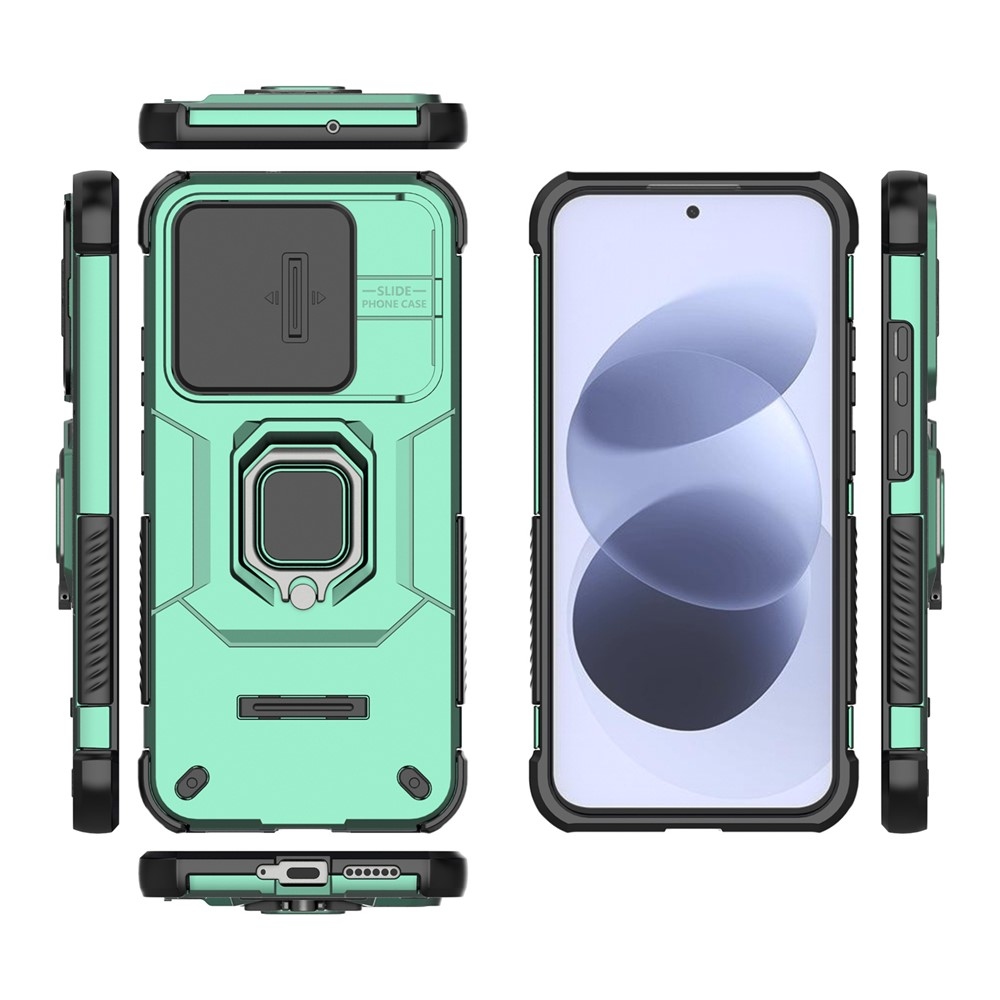 Lens odolný kryt na Xiaomi Redmi Note 17 4G/5G - zelený