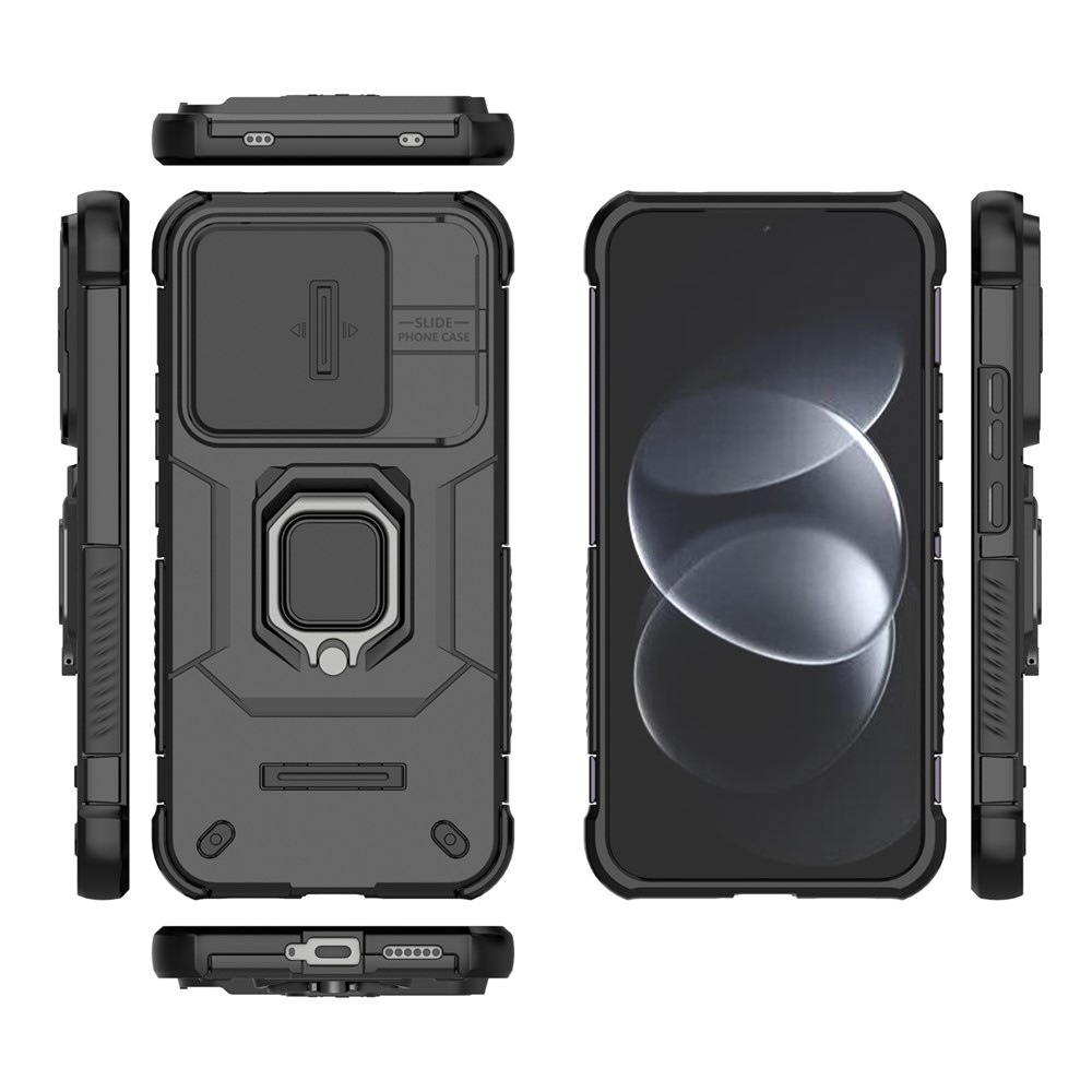 Lens odolný kryt na Xiaomi Redmi Note 17 Pro 5G - čierny