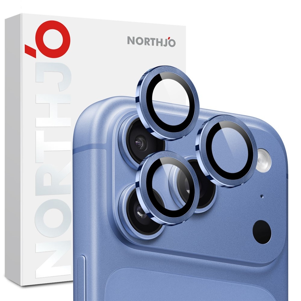 Lens sklo šošovky fotoaparátu (samostatné sklá) na mobil iPhone 18 Pro Max/18 Pro - modré