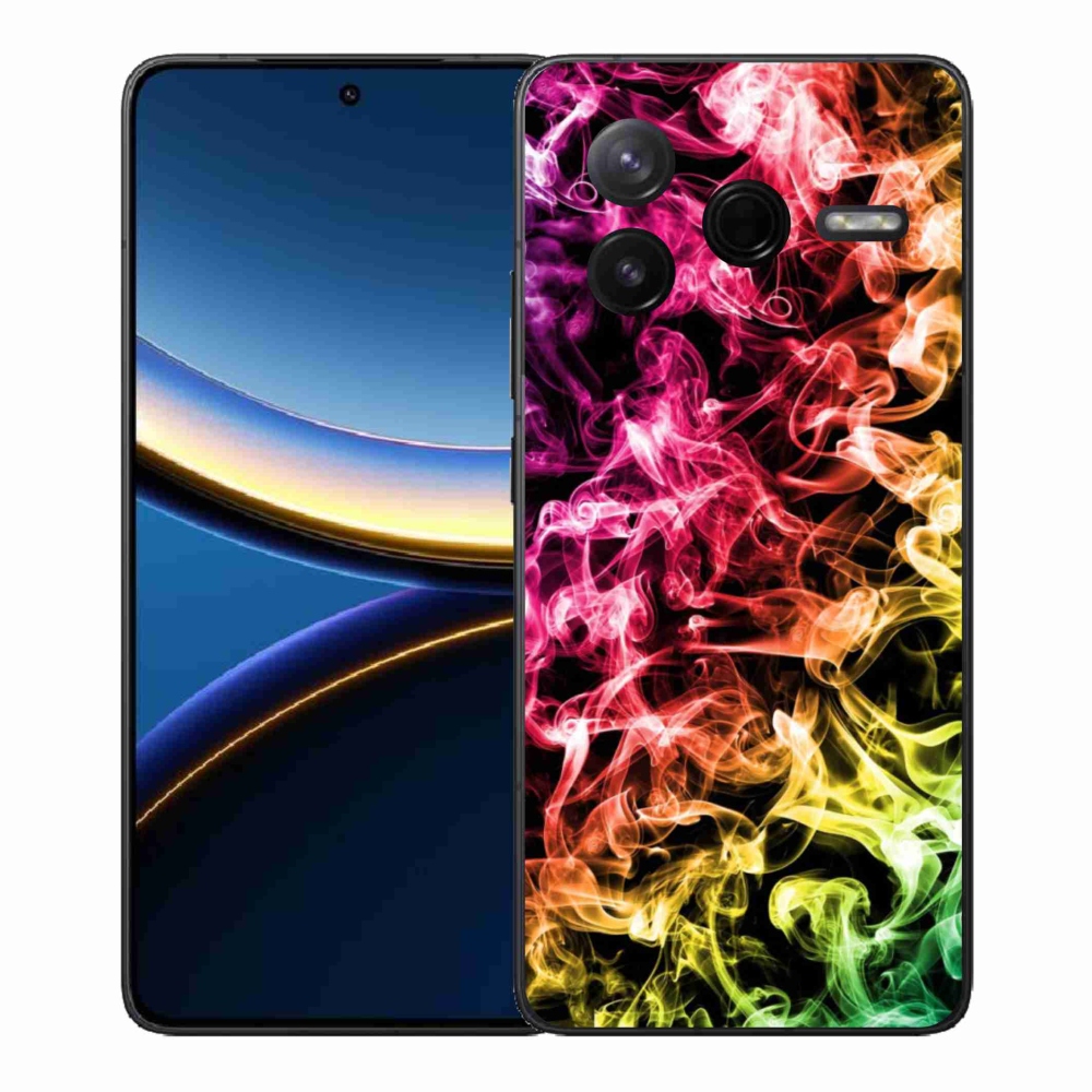 Gélový kryt mmCase na Xiaomi Poco F7 Pro - abstraktný vzor 6