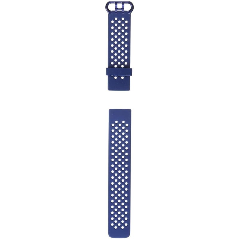 Fitbit Silikónový Športový Remienok pre Charge 4 Navy
