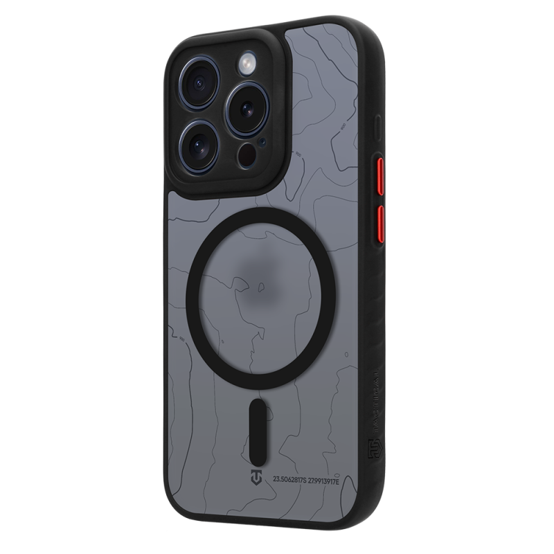 Tactical MagForce Warthog – puzdro pre Apple iPhone 15 Pro v farbe Asphalt
