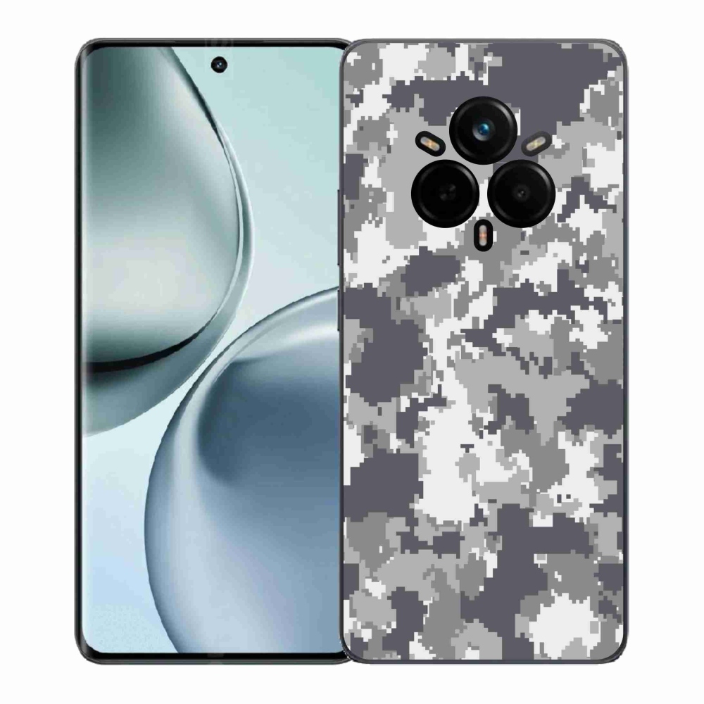 Gélový kryt mmCase na Realme 14 Pro+ 5G - maskáčový vzor 2