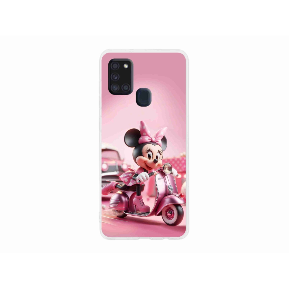 Gélový kryt mmCase na Samsung Galaxy A21s - minnie 1