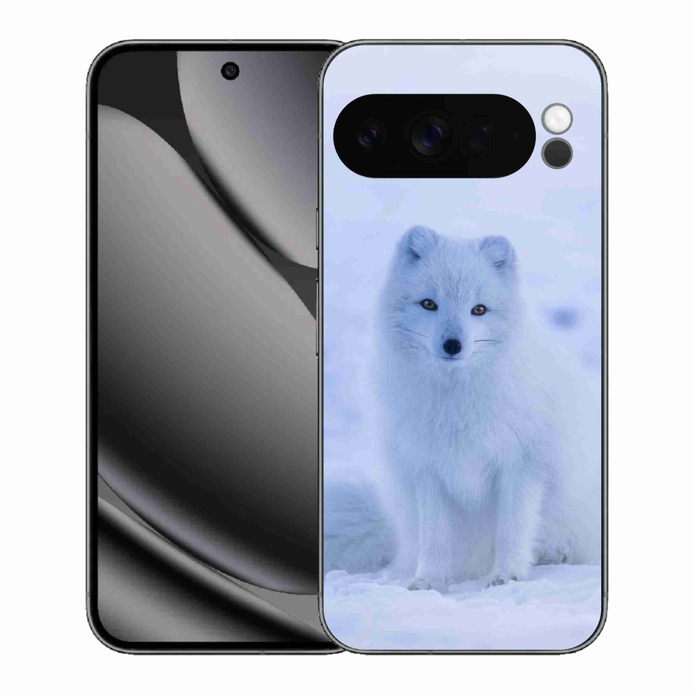 Gélový kryt mmCase na Google Pixel 10 Pro XL - polárna líška