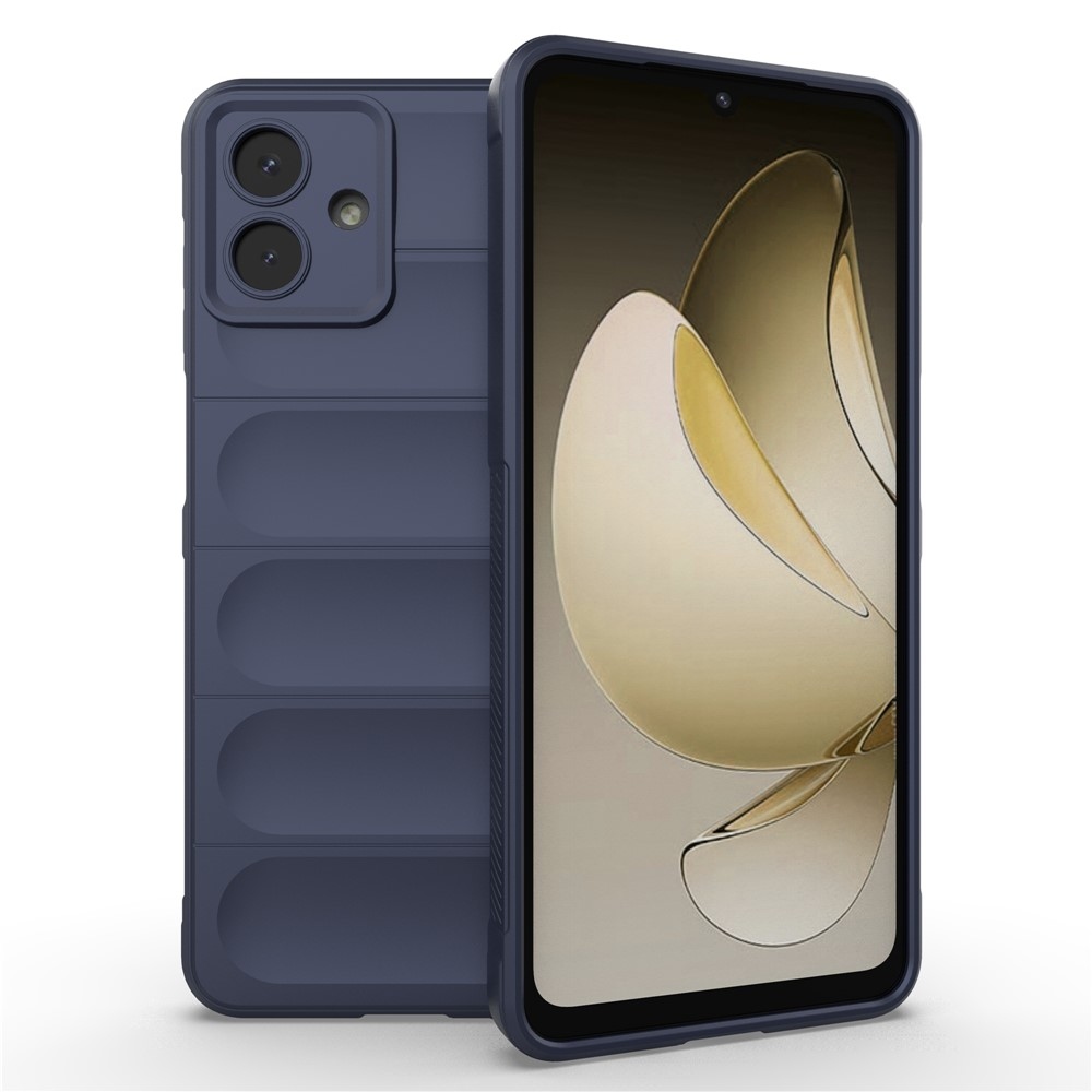 Rugg odolný gélový obal na Samsung Galaxy A07 4G - tmavomodrý