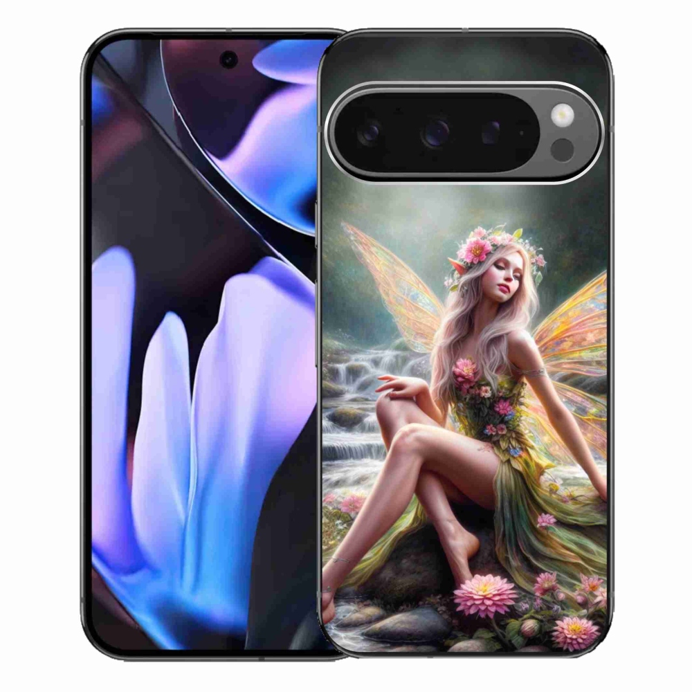 Gélový kryt mmCase na Google Pixel 9 Pro XL - motýlia žena 1