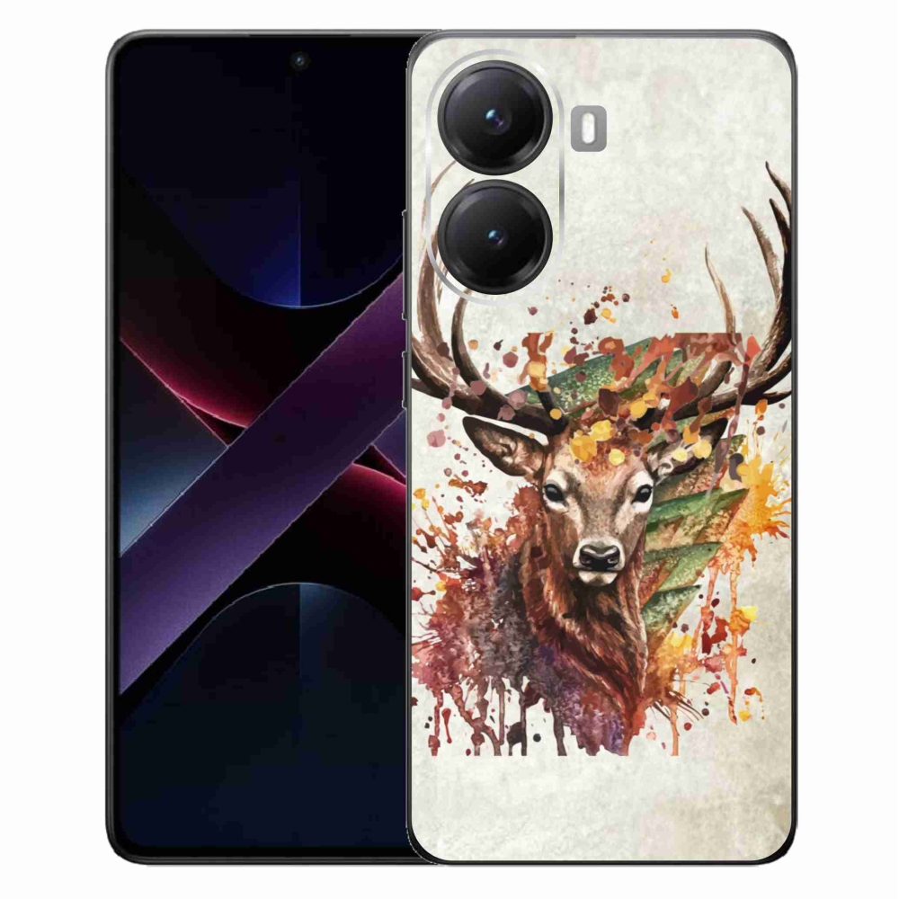Gélový kryt mmCase na Xiaomi Poco X7 Pro 5G - jeleň 1