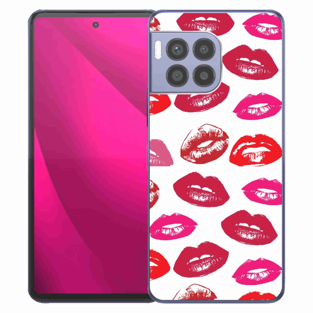 Gélový kryt mmCase na T-Mobile T Phone 2 Pro - pery
