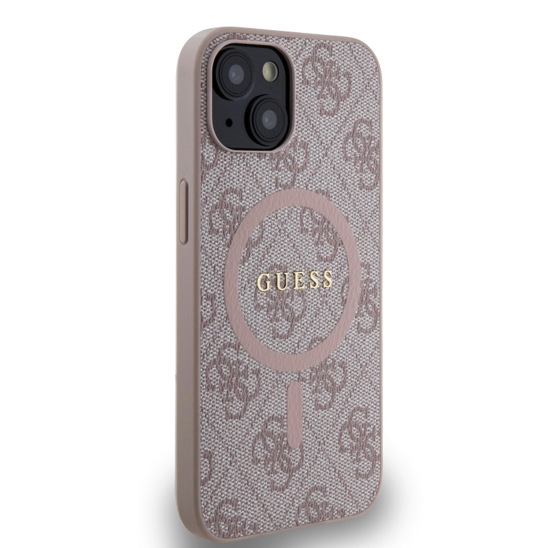 Guess 4G Zadný Kryt pre iPhone 14 Pink