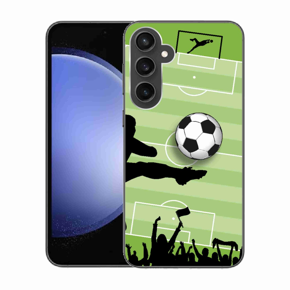 Gélový kryt mmCase na Samsung Galaxy S23 FE - futbal 3