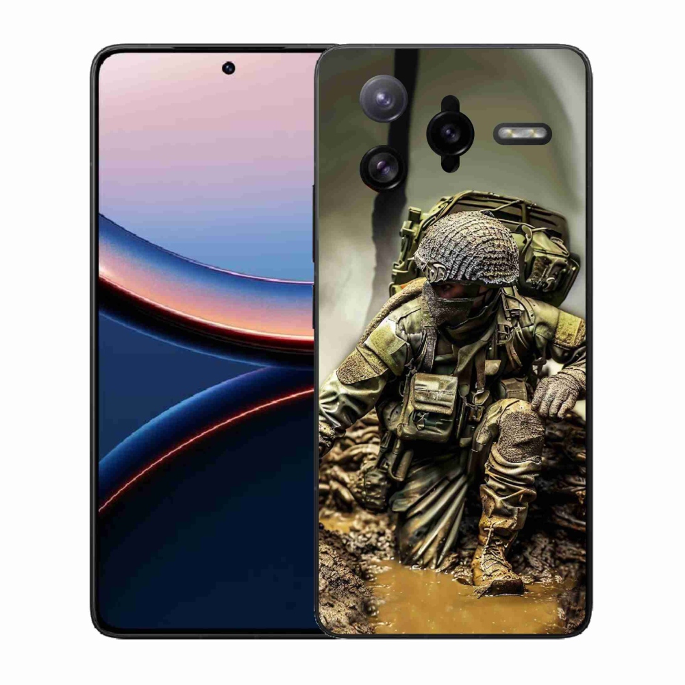 Gélový kryt mmCase na Xiaomi Poco F7 Ultra - vojak