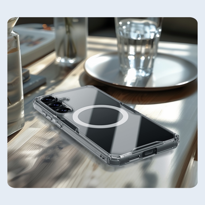 Nillkin Nature TPU PRO Magnetic Kryt pre Samsung Galaxy S25+ Transparent