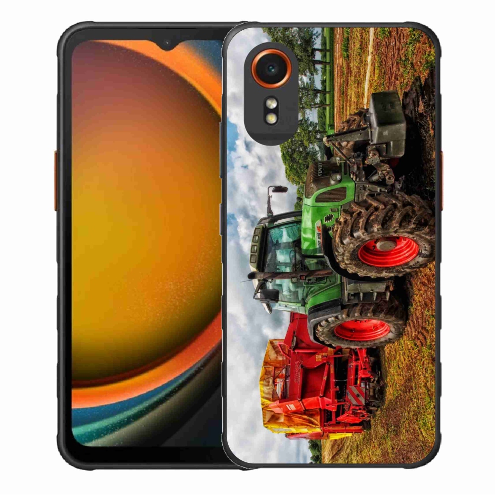 Gélový kryt mmCase na Samsung Galaxy Xcover 7 - traktor 4