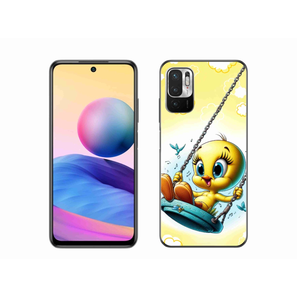 Gélový kryt mmCase na Xiaomi Redmi Note 10 5G - tweety