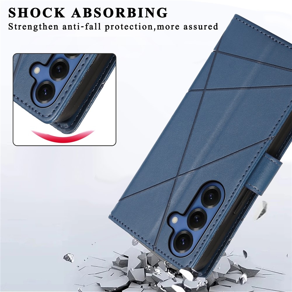 Line knižkové púzdro na Samsung Galaxy S26+ - modré