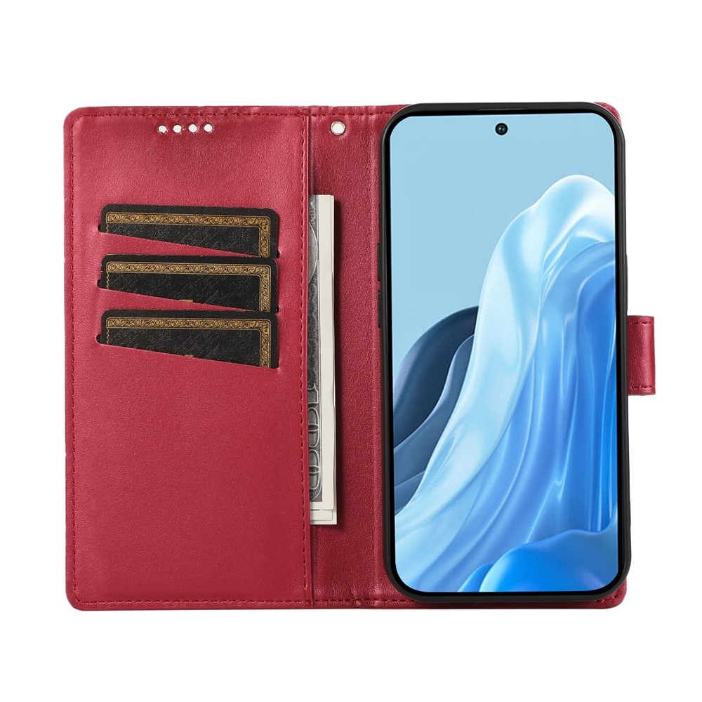 Line knižkové púzdro na Samsung Galaxy S26 Ultra - červené