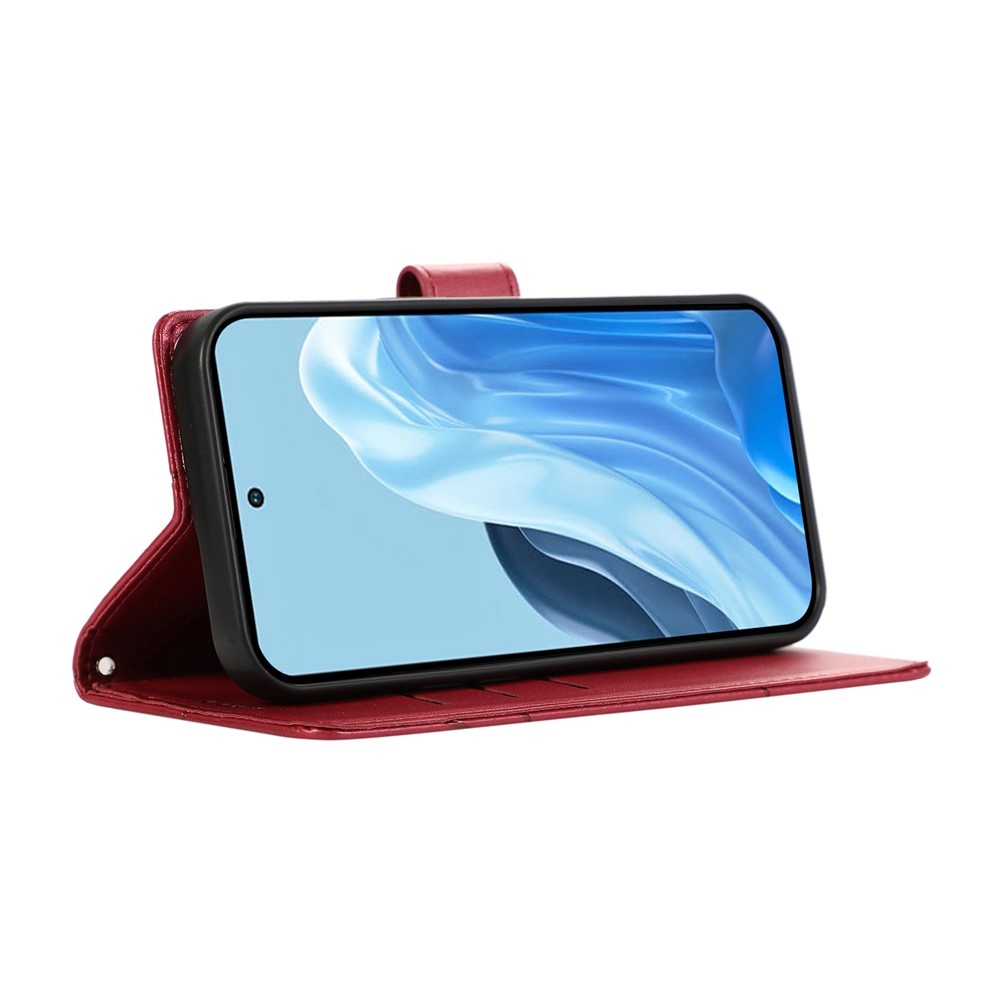 Line knižkové púzdro na Samsung Galaxy S26 Ultra - červené