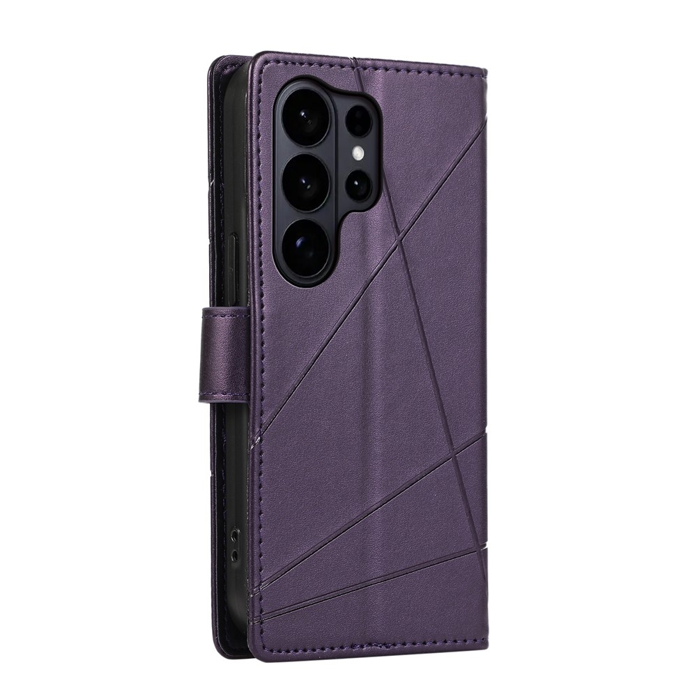 Line knižkové púzdro na Samsung Galaxy S26 Ultra - fialové