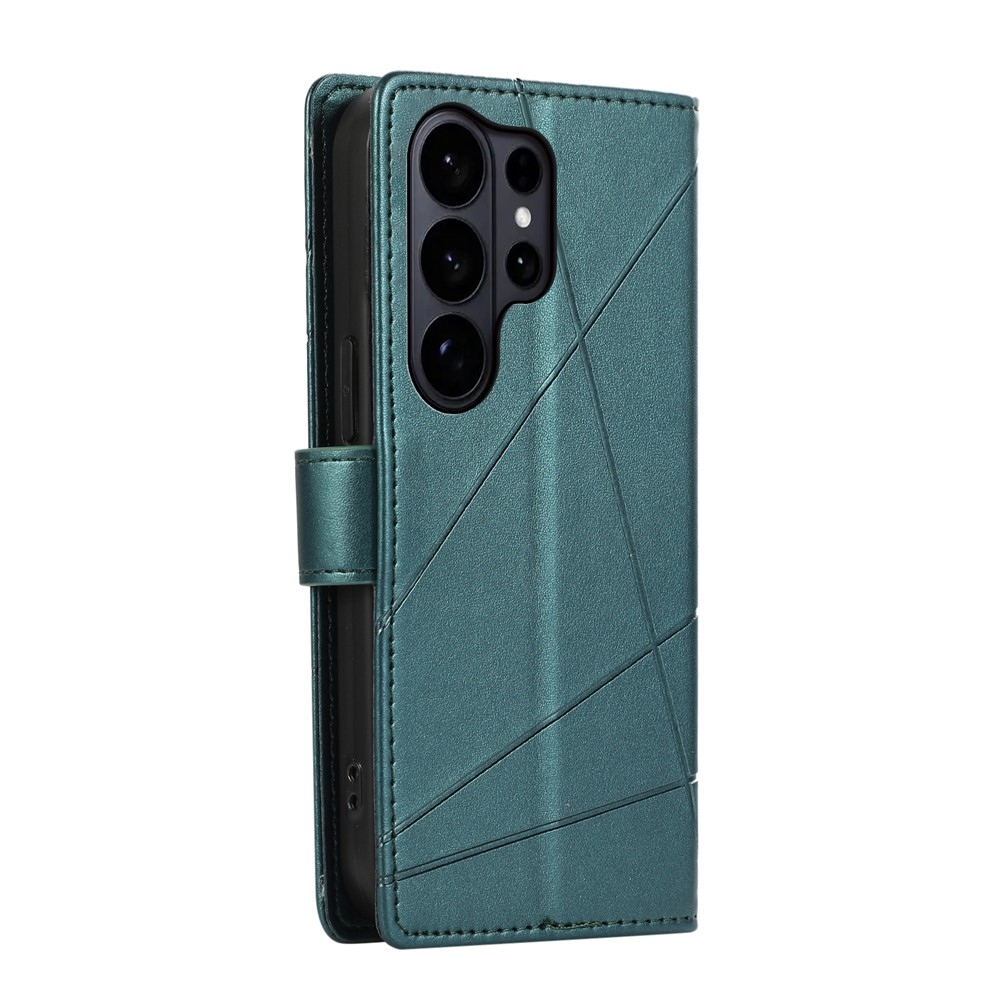 Line knižkové púzdro na Samsung Galaxy S26 Ultra - zelené