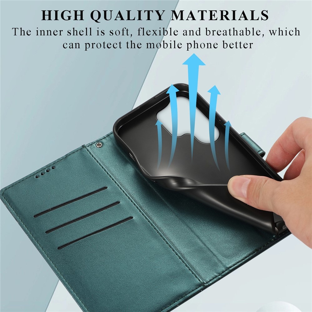 Line knižkové púzdro na Samsung Galaxy S26 Ultra - zelené