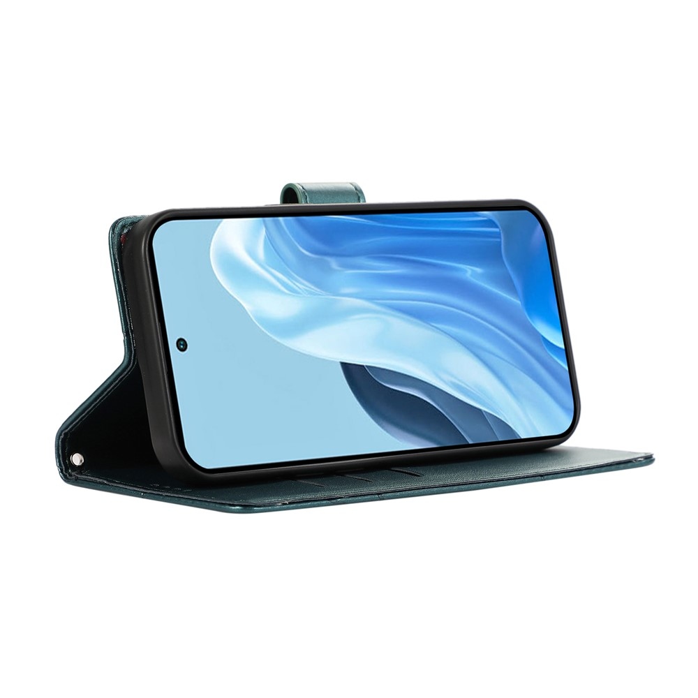 Line knižkové púzdro na Samsung Galaxy S26 - zelené