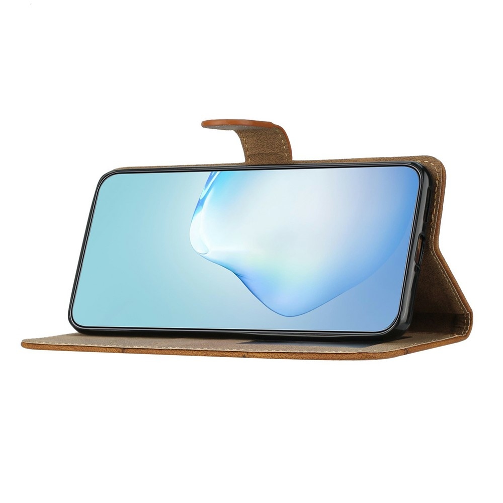 Line knižkové puzdro na Xiaomi 17 - hnedé