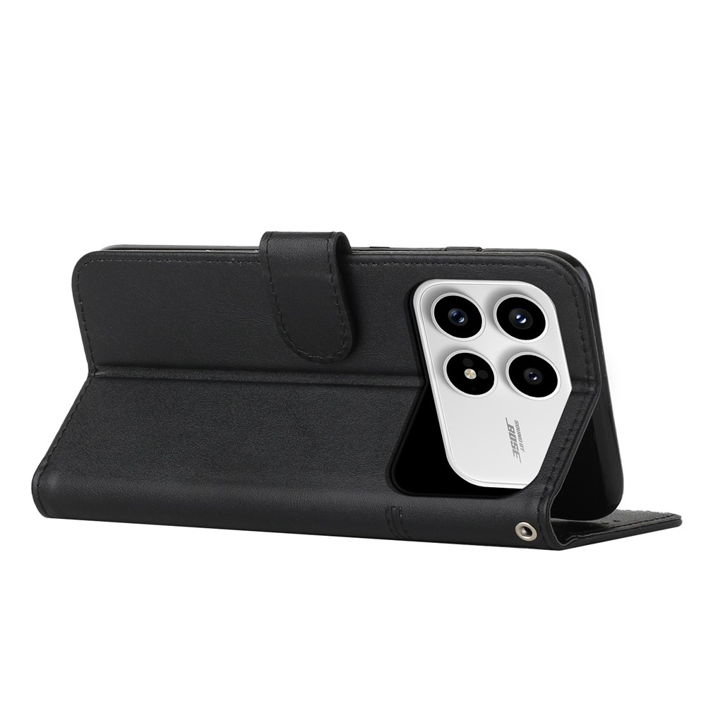 Line knižkové puzdro na Xiaomi Poco F8 Pro 5G - čierne