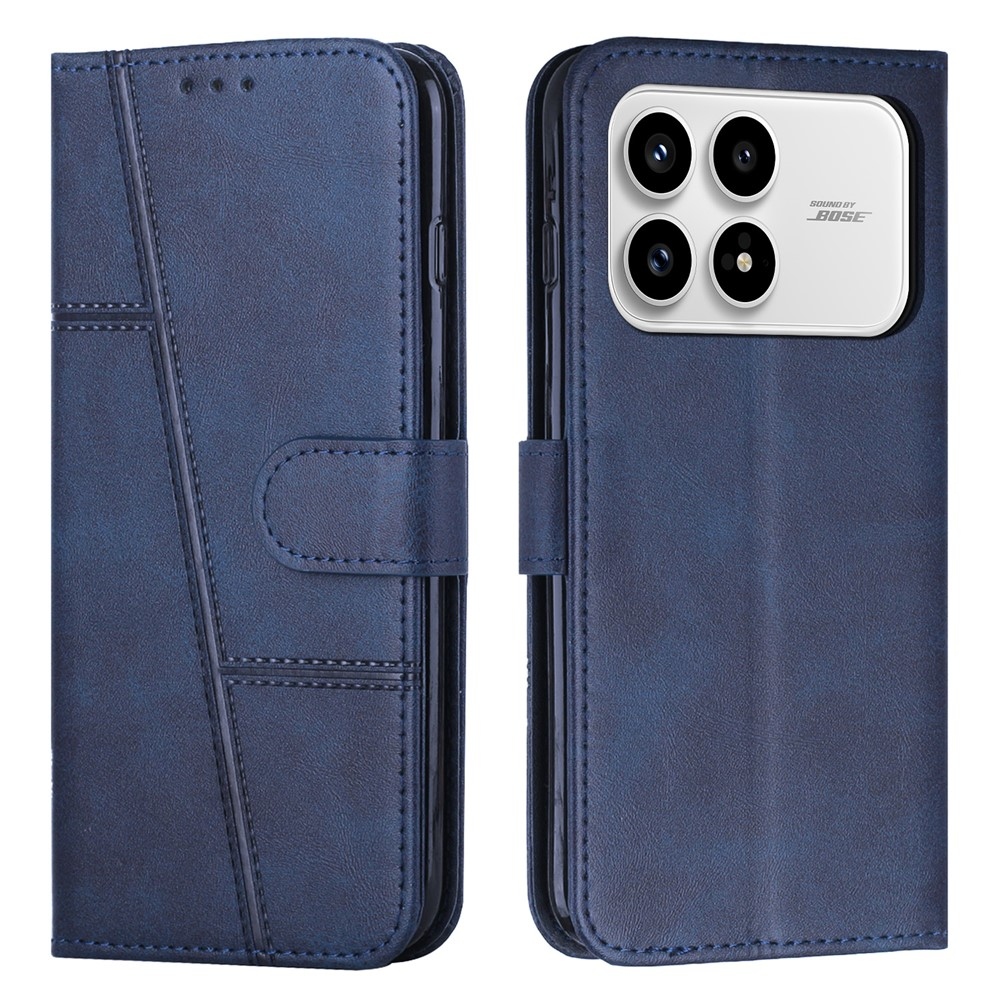 Line knižkové púzdro na Xiaomi Poco F8 Pro 5G - modré