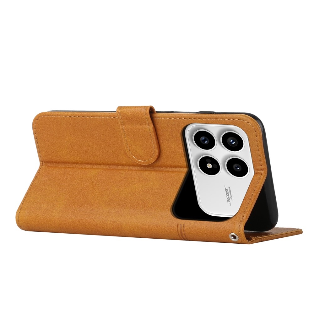 Line knižkové puzdro na Xiaomi Poco F8 Pro 5G - žlté