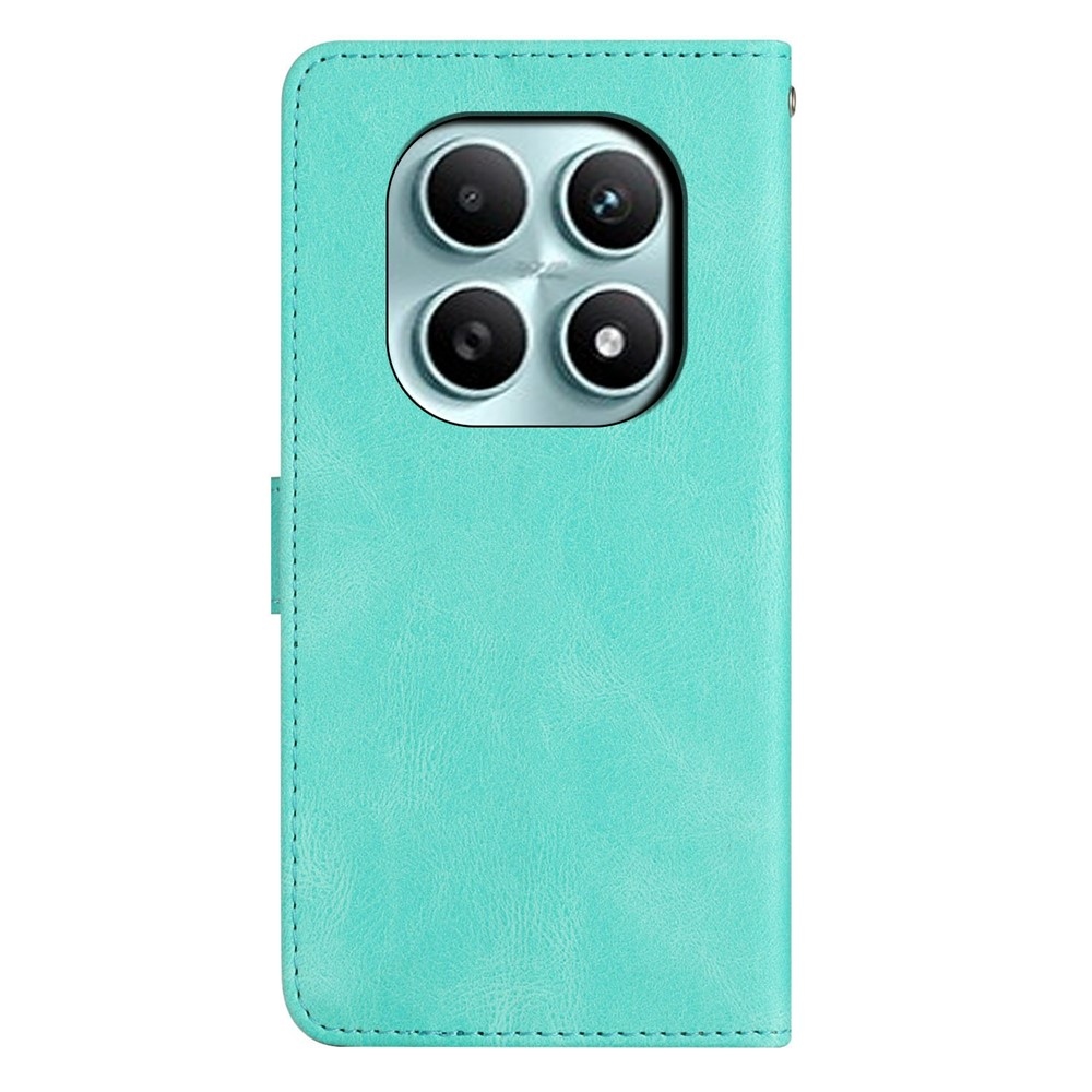 Line knižkové púzdro na Xiaomi Poco M8 5G/Redmi Note 15 5G - zelené