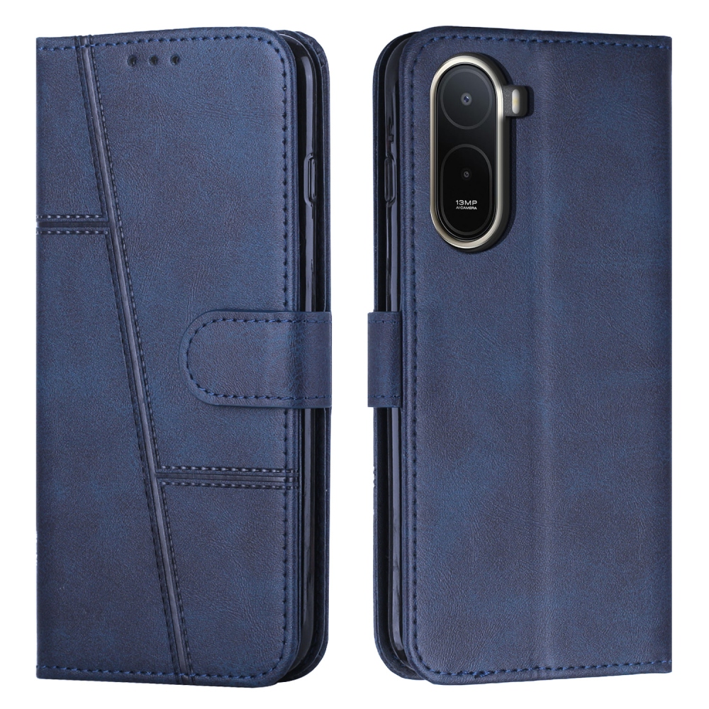 Line knižkové púzdro na Xiaomi Redmi A7 Pro - modré