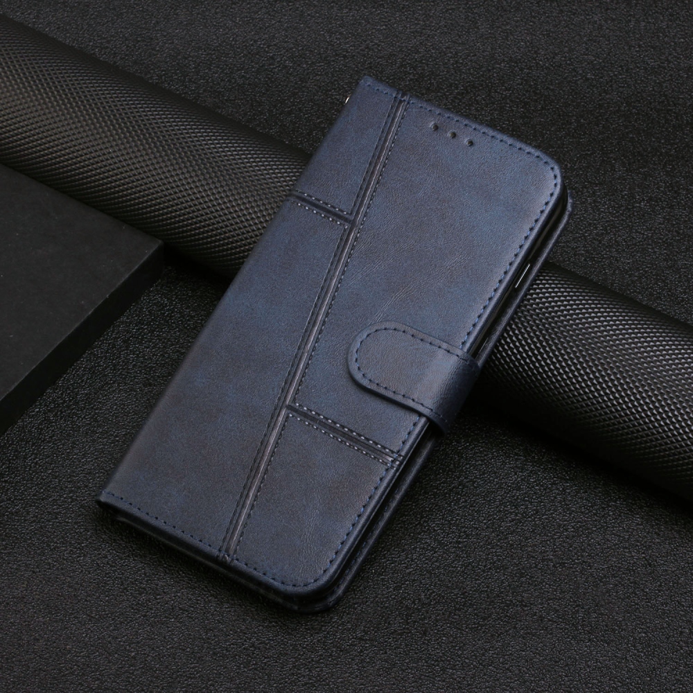 Line knižkové púzdro na Xiaomi Redmi A7 Pro - modré
