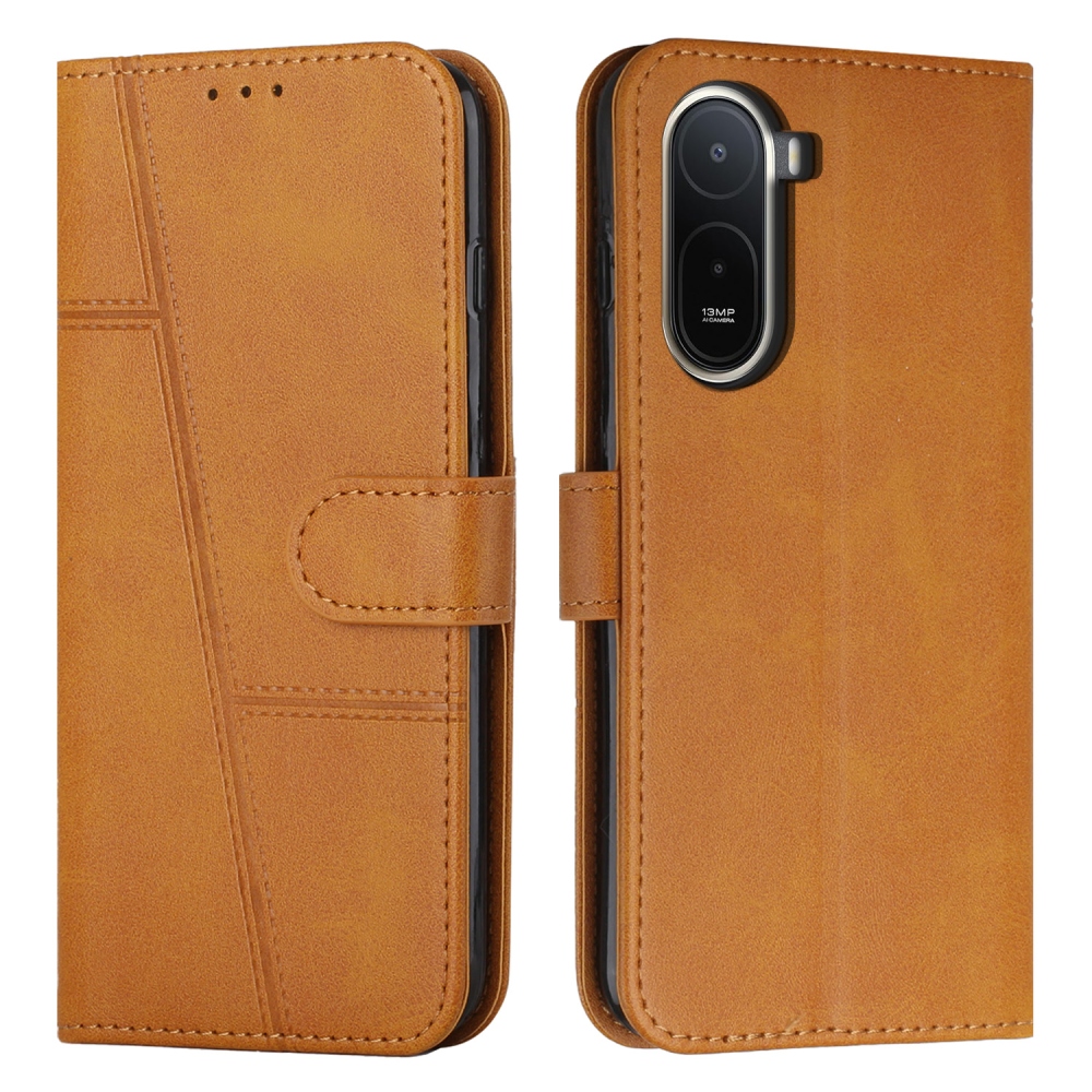 Line knižkové puzdro na Xiaomi Redmi A7 Pro - žlté