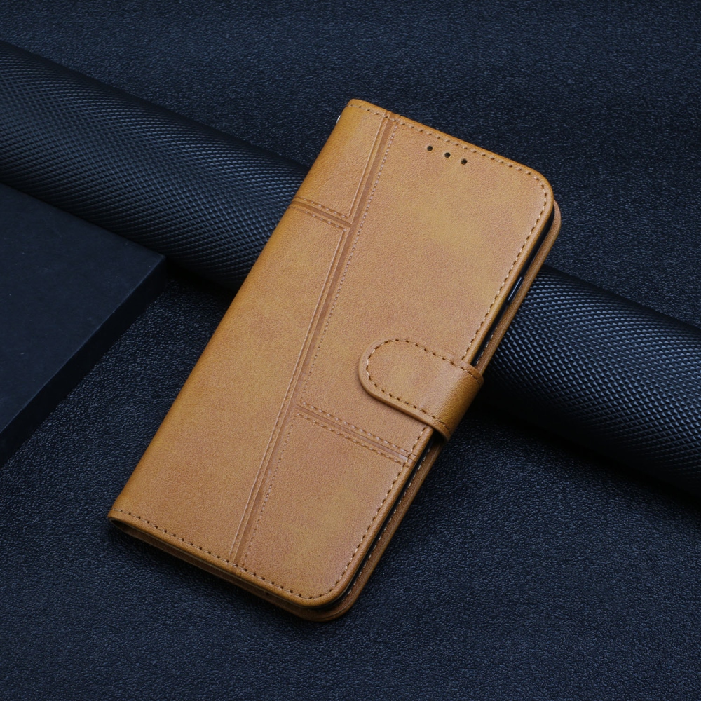 Line knižkové puzdro na Xiaomi Redmi A7 Pro - žlté