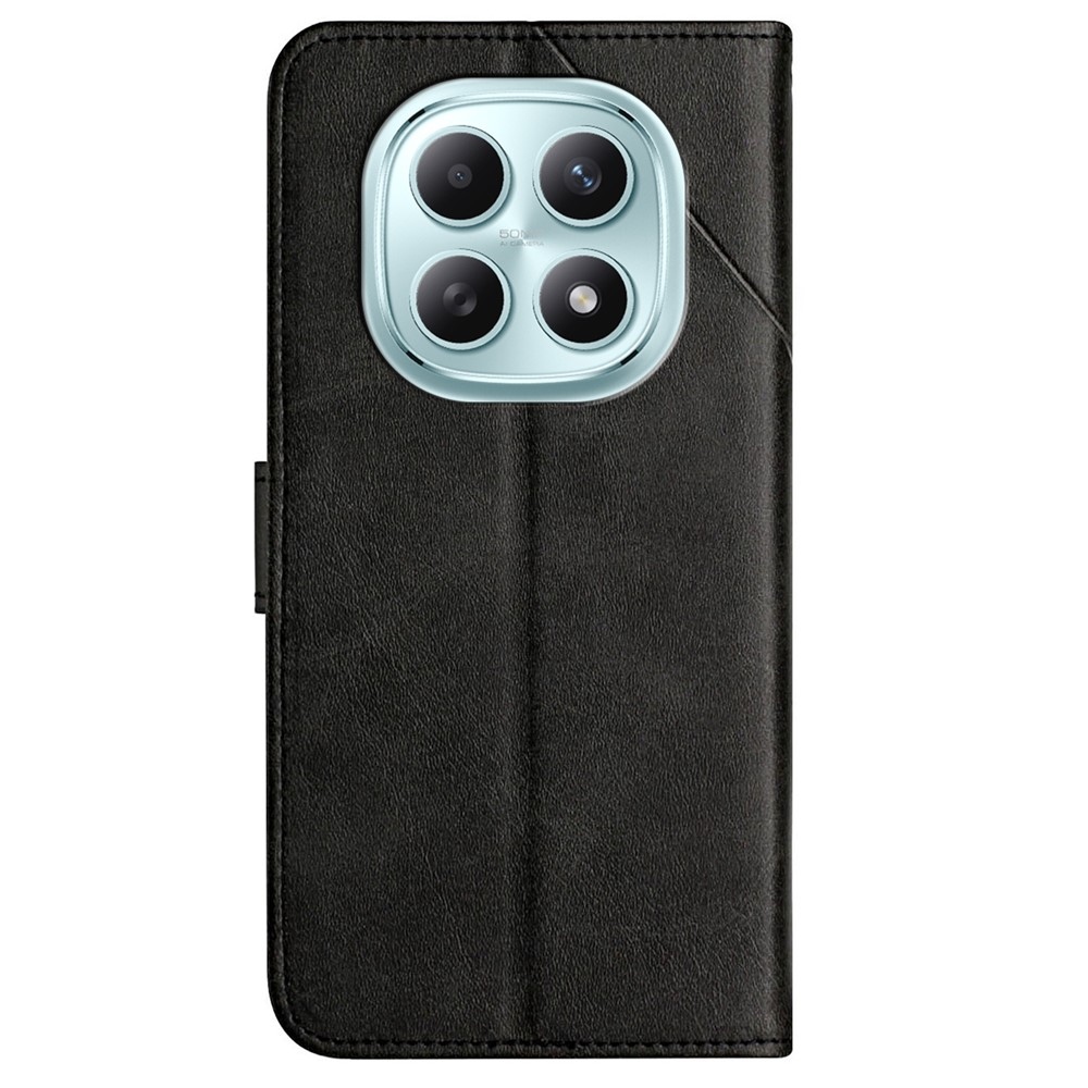 Line knižkové puzdro na Xiaomi Redmi Note 15 4G - čierne