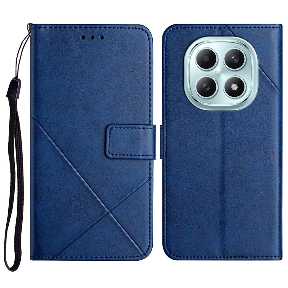 Line knižkové púzdro na Xiaomi Redmi Note 15 4G - modré