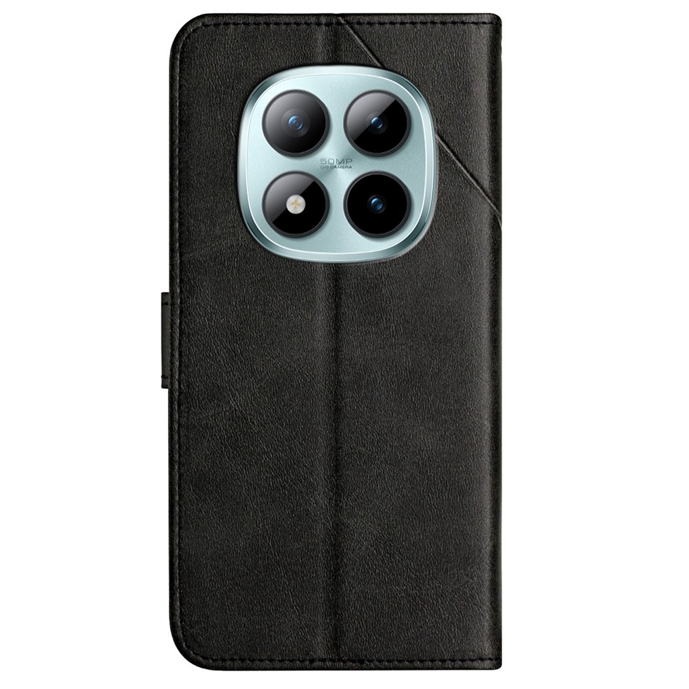 Line knižkové púzdro na Xiaomi Redmi Note 15 Pro 4G - čierne