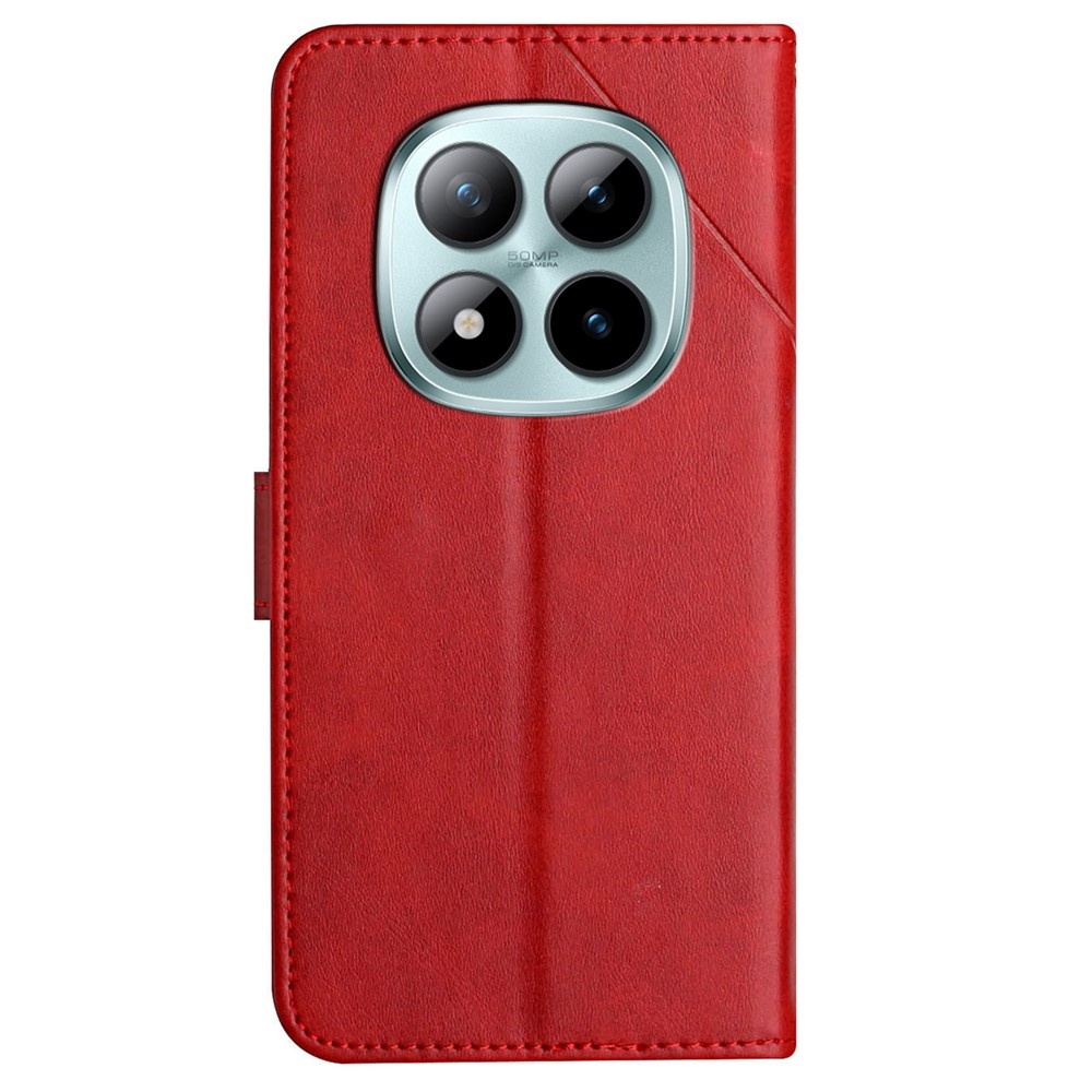 Line knižkové puzdro na Xiaomi Redmi Note 15 Pro 4G - červené