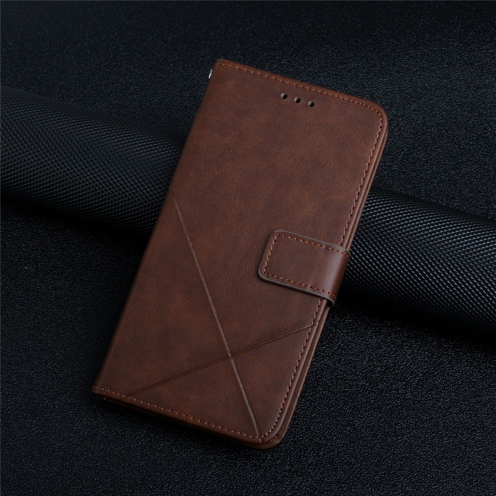 Line knižkové puzdro na Xiaomi Redmi Note 15 Pro 4G - hnedé