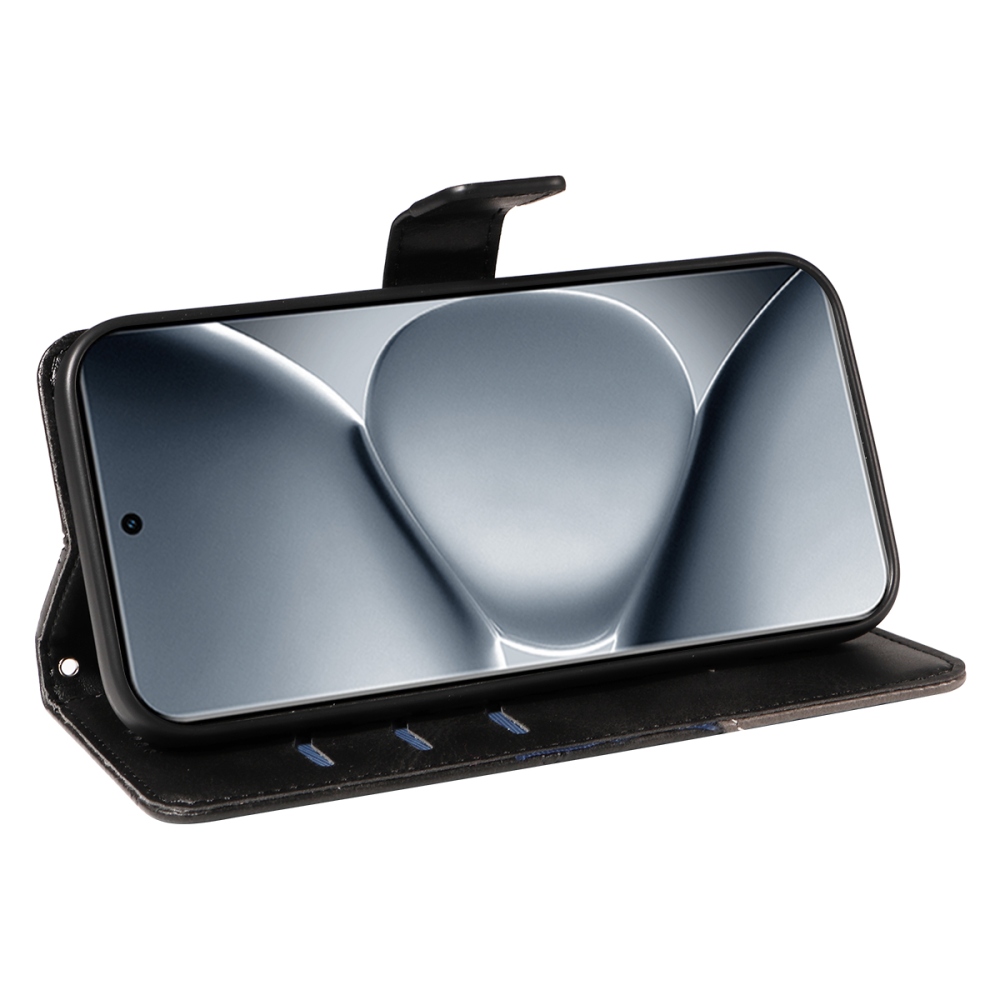 Lines knižkové púzdro na Xiaomi Redmi Note 15 Pro+ 5G - čierne