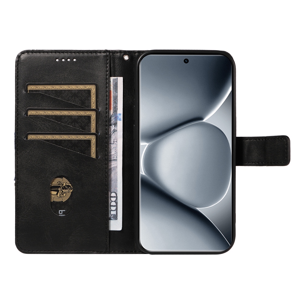 Lines knižkové púzdro na Xiaomi Redmi Note 15 Pro+ 5G - čierne