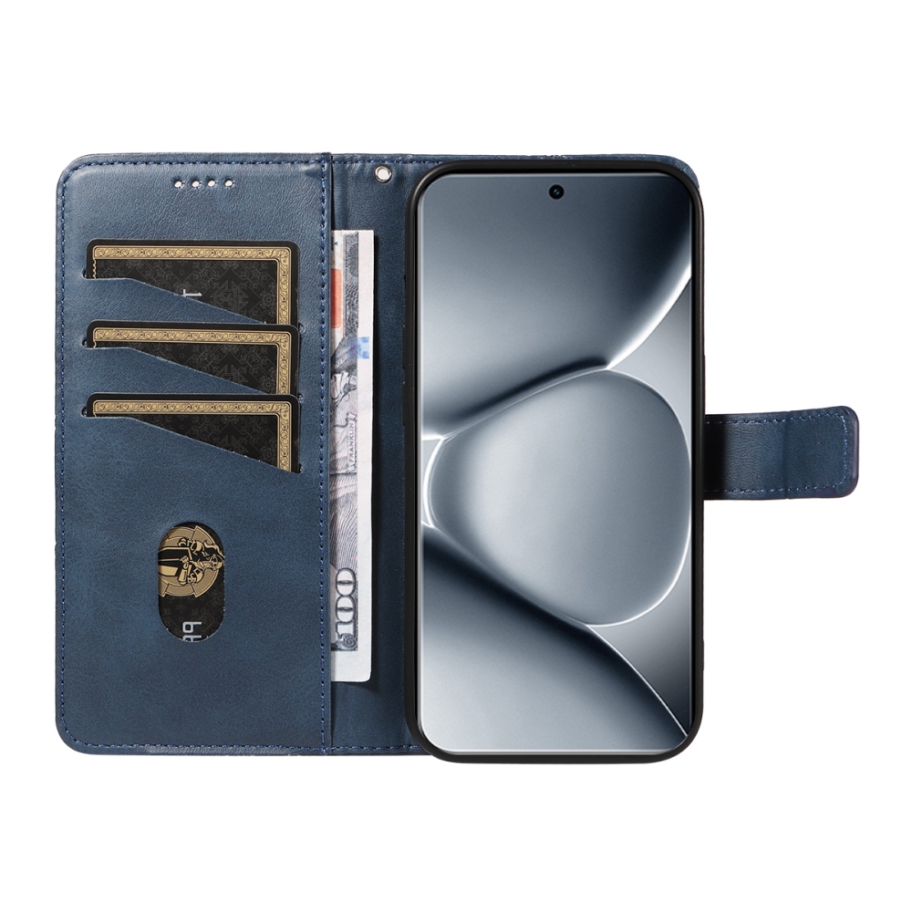 Lines knižkové púzdro na Xiaomi Redmi Note 15 Pro+ 5G - modré