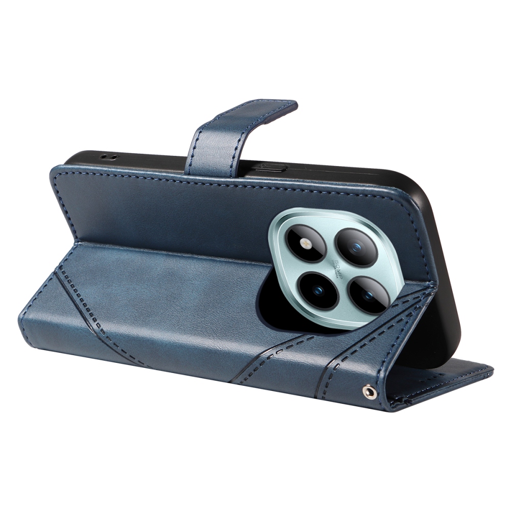 Lines knižkové púzdro na Xiaomi Redmi Note 15 Pro+ 5G - modré