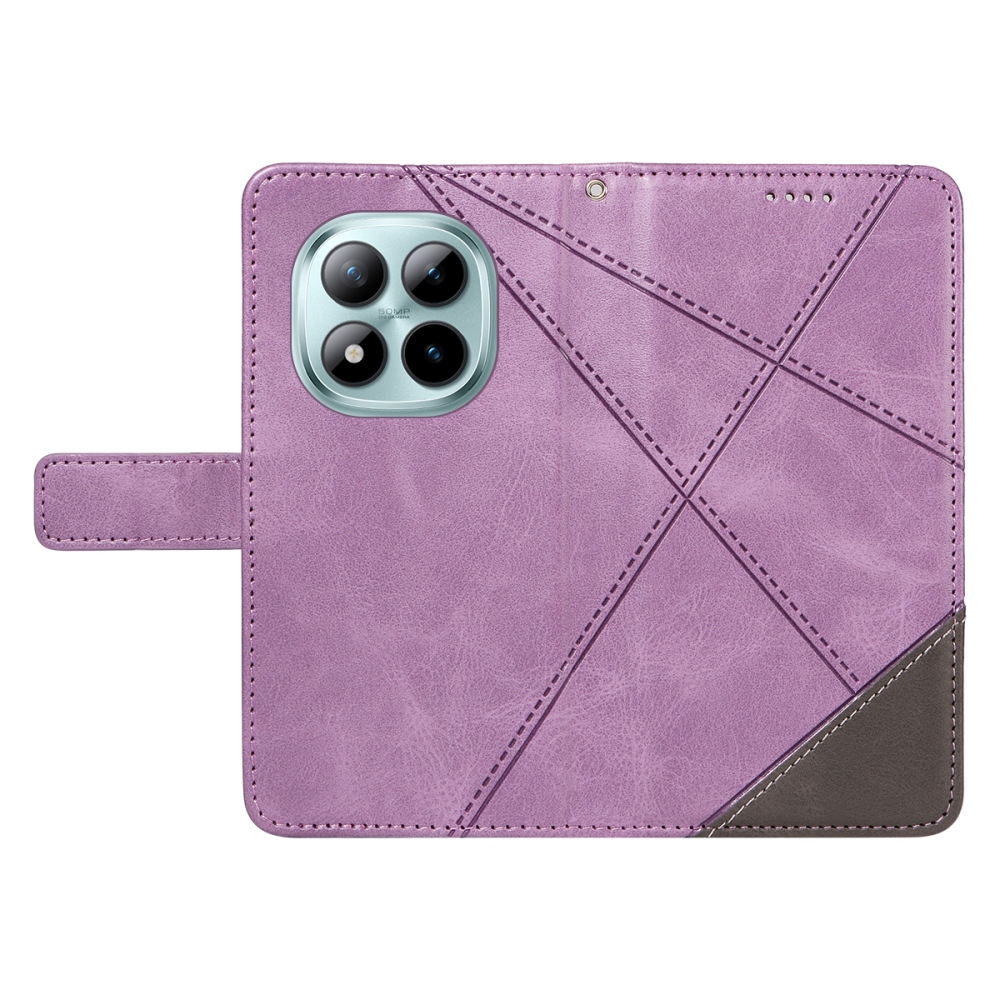 Lines knižkové púzdro na Xiaomi Redmi Note 15 Pro+ 5G - svetlofialové