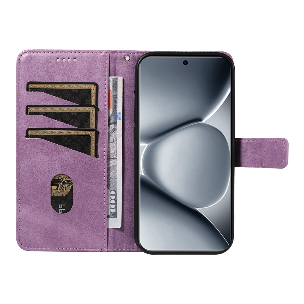 Lines knižkové púzdro na Xiaomi Redmi Note 15 Pro+ 5G - svetlofialové